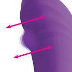 5x G-Charm Moving G-Spot Bead Mini Vibe - Violet - Image 4