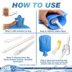 Deluxe Shower Enema Kit - Blue - Image 8