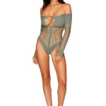 Long Sleeve Teddy - One Size - Sage
