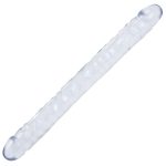Crystal Jellies 18 Inch Double Dong - Clear - Image 2