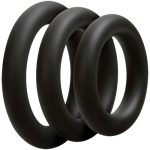 Optimale 3 C Ring Set - Thick - Black - Image 2