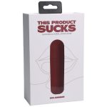 This Product Sucks - Sucking Clitoral Stimulator - Rechargeable - Red - Image 5