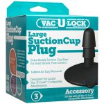 Vac-U-Lock Large Black Suction Cup Plug - Image 2