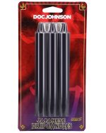 Japanese Drip Candles - 3 Pack - Black - Image 3
