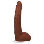 Signature Cocks - Alex Jones 11 Inch Cock With Removable Vac-U-Lock Suction Cup - Caramel - Image 7
