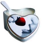 Edible Heart Candle - Strawberry - 4 Oz. - Image 2