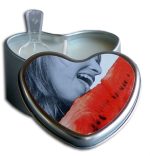 Edible Heart Candle - Watermelon - 4 Oz. - Image 2
