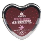 Hemp Seed 3-in-1 Valentines Day Candle - Eros Embrace 4 Oz - Image 2