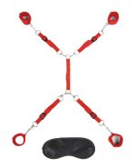 7 Pc Bed Spreader - Red - Image 4