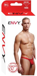 Low Rise Thong - Medium-large - Red - Image 2