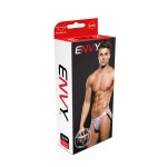 Logo Elastic Low Rise Mesh Jock - Small-meduim - White - Image 2
