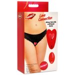 Love Connection Silicone Panty Vibe With Remote Control - Red - Image 5