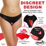 Love Connection Silicone Panty Vibe With Remote Control - Red - Image 6