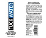 Fuck Water Water-Based Lubricant - 4 Fl. Oz. - Image 2