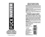 Fuck Water Premium Silicone Lubricant - 4 Fl. Oz. - Image 2