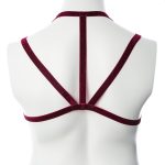 Gender Fluid Sugar Coated Harness - Large-xxlarge - Raspberry - Image 2