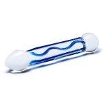 6.5 Inch Full Tip Textured Glass Dildo - Image 7