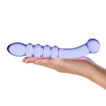 Purple Rain Ribbed Dildo - Image 7