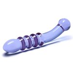 Purple Rain Ribbed Dildo - Image 3