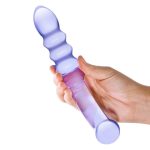 Purple Rain Ribbed Dildo - Image 2