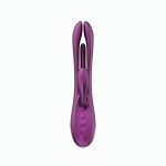 Terri - App Controlled Tapping Rabbit Vibrator - Purple - Image 3