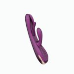 Terri - App Controlled Tapping Rabbit Vibrator - Purple - Image 4