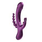 Trilux - App Controlled Rabbit Vibrator - Purple - Image 6