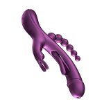 Trilux - App Controlled Rabbit Vibrator - Purple - Image 5
