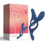 Pleasure Pivot - App Controlled - Couples Vibrator - Navy Blue - Image 3