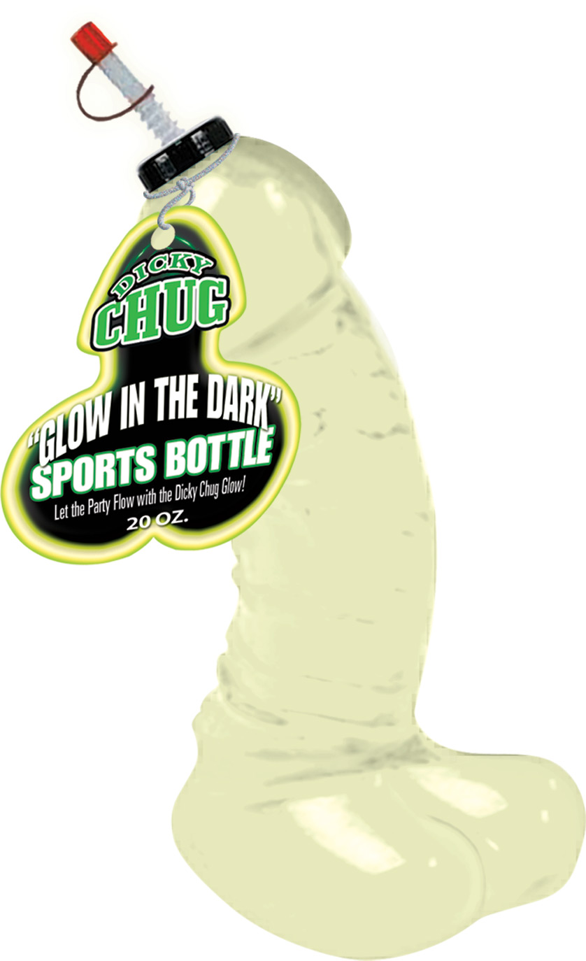 HOHTP2333.jpg Dicky Chug Sports Bottle - Glow-in-the-Dark - Image 1