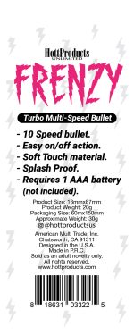 Frenzy - Power Bullet- Black - Image 2