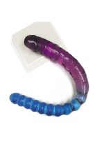 Shade - 17 Inch Double Dong - Violet and Blue - Image 2