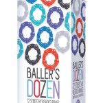 The 9s - Baller Dozen Beaded - 12 Pc Cock Ring Set