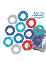 The 9s - Baller Dozen Beaded - 12 Pc Cock Ring Set - Image 2