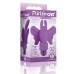 The 9s Flirt Finger Butterfly Finger Vibrator - Purple - Image 9