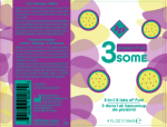 3some 3-in-1 Lubricant - Passion Fruit - 4 Fl. Oz. - Image 2