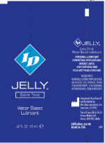 ID Jelly Extra Thick Water-Based Lubricant - 12ml Tubes - 72 Pieces Jar - Image 2
