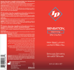 ID Sensation Warming Water Based Lubricant 8.5 Oz - Image 2