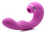 Shegasm 5 Star 10x Tapping G-Spot Vibe With Suction - Pink - Image 2