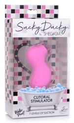 Sucky Ducky Silicone Clitoral Stimulator - Pink - Image 2