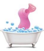 Sucky Ducky Silicone Clitoral Stimulator - Pink - Image 4