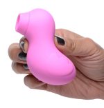 Sucky Ducky Silicone Clitoral Stimulator - Pink - Image 3