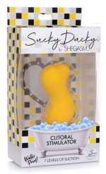 Sucky Ducky Silicone Clitoral Stimulator - Yellow - Image 3