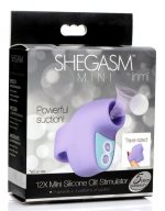 Shegasm Mini 12x Mini Silicone Clit Stimulator - Purple - Image 7