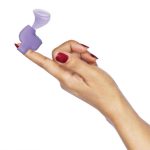 Shegasm Mini 12x Mini Silicone Clit Stimulator - Purple - Image 4