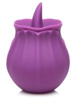 Inmi - Bloomgasm Wild Violet Licking Silicone Stimulator - Violet - Image 2