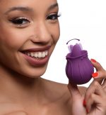Inmi - Bloomgasm Wild Violet Licking Silicone Stimulator - Violet - Image 5