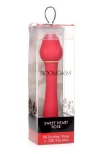 Bloomgasm - Sweet Heart Rose 5x Suction Rose and 10x Vibrator - Pink - Image 8