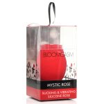 Mystic Rose Sucking and Vibrating Silicone Rose - Red - Image 6