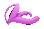 10x Come Hither Rocket Silicone Vibrator - Purple - Image 2